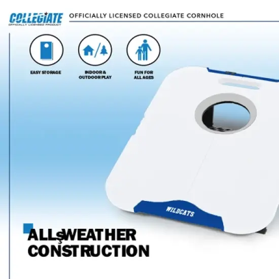 NCAA Kentucky Wildcats All-Weather Travel Cornhole Set image {2}