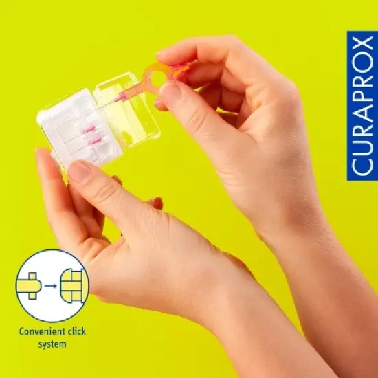 Curaprox CPS 08 Prime Start Interdental Brushes &ndash; Ultra-Fine Cleaning for Tight Spacesk, 5 pcs image {3}