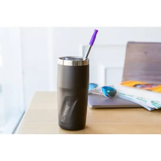 EcoVessel 16oz Metro Insulated Stainless Steel Tumbler and Travel Mug image {4}