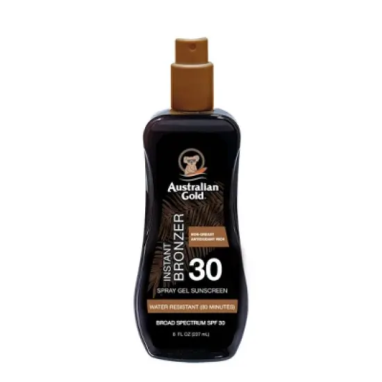 Australian Gold Spray Gel with Instant Bronzer - SPF 30 - 8oz image {6}