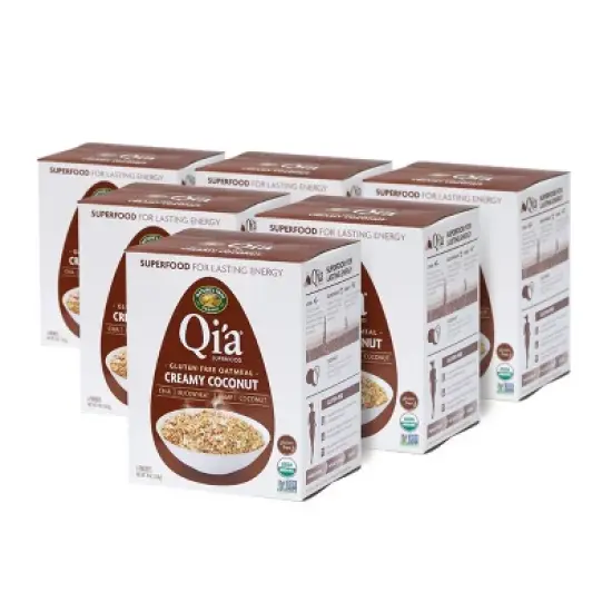 Nature's Path Qi'a Organic Creamy Coconut Oatmeal 6pk/48oz image {7}
