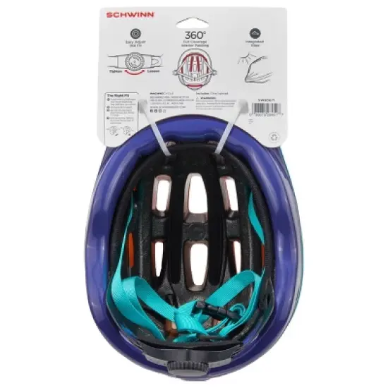 Schwinn Classic Waves Toddler Helmet - Orange/Pink image {9}