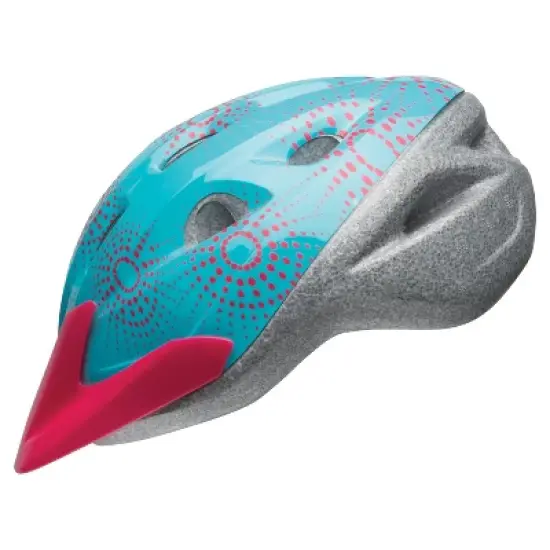 Bell Rally Cycling Kids' Bike Helmet - Blue/Pink Starburst image {2}