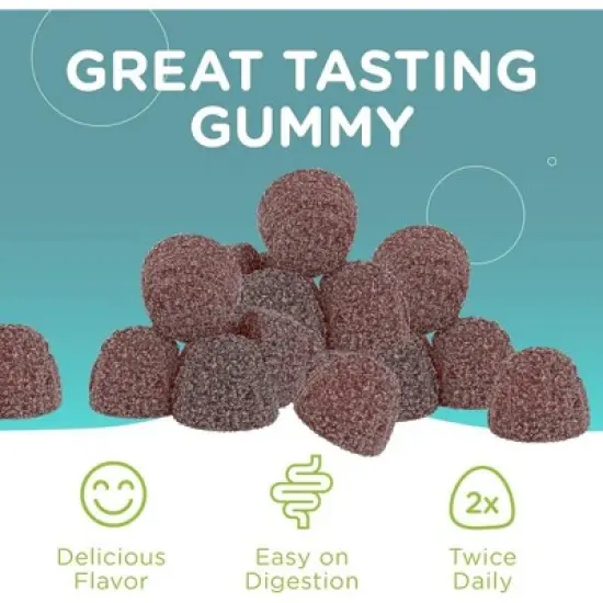 Zahler Ashwagandha Gummies for Women & Men, Natural Mood Support Supplements for Relaxation & Stress Support - 60 Delicious Gummies image {2}