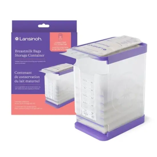 Lansinoh Breast Milk Bags Storage Container image {8}