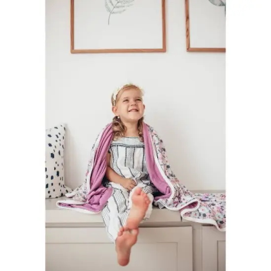 Copper Pearl 3-Layer Baby Quilt image {8}