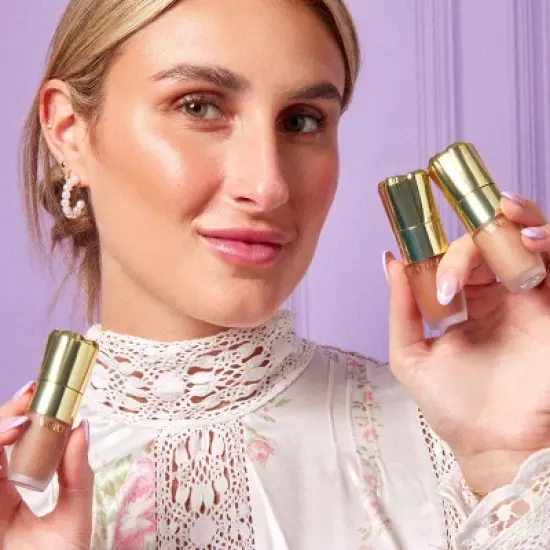 Winky Lux Cheeky Rose Liquid Sculpt Bronzer - 0.21 fl oz image {4}