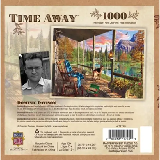 MasterPieces Time Away Sunset Ritual 1000 Piece Jigsaw Puzzle image {1}