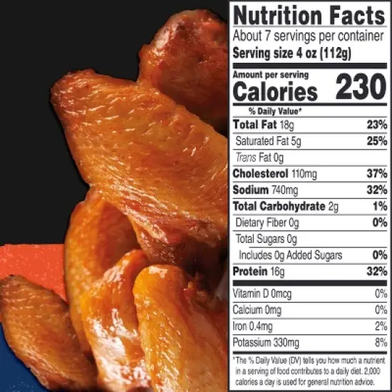 Tyson Buffalo Chicken Wings - Frozen - 40oz image {6}
