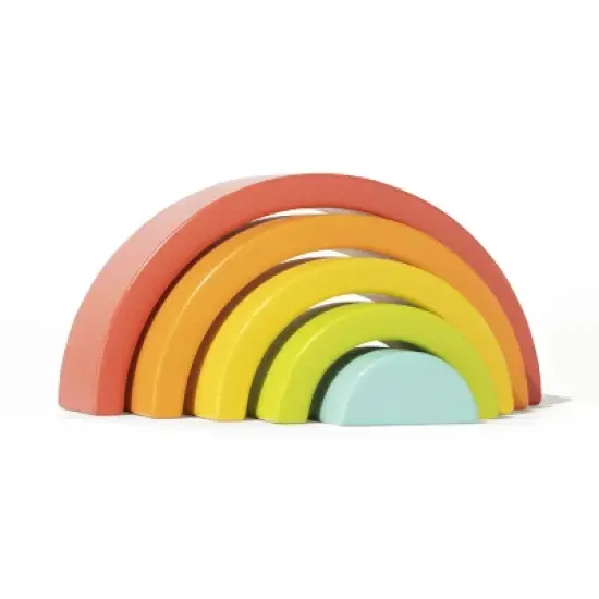 Lovevery Montessori Rainbow Baby Toy image {1}