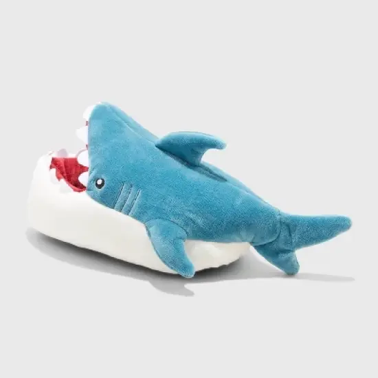 Kids' Knox Shark Ankle Biter Slippers - Cat & Jack&trade; Blue image {4}