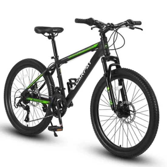 NicBex 26" Mountain Bike with Suspension for Adults & Teens,21-Speed Gears,High Carbon Steel Frame,Mechanical Disc Brake,MTB Bikes image {7}