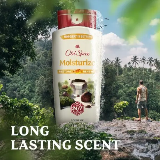 Old Spice Men's Body Wash - Moisturize with Shea Butter image {5}