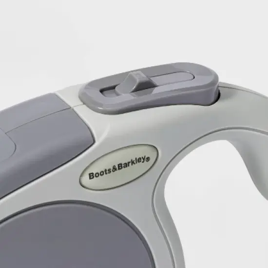 Reflective Retractable Dog Leash - Gray - Boots & Barkley&trade; image {1}
