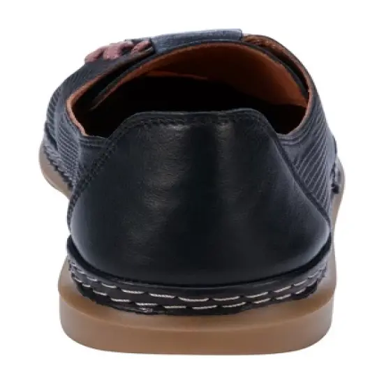 Cools 21 Oscar Hidden Lace Perforated Memory Foam Leather Sneakers image {2}