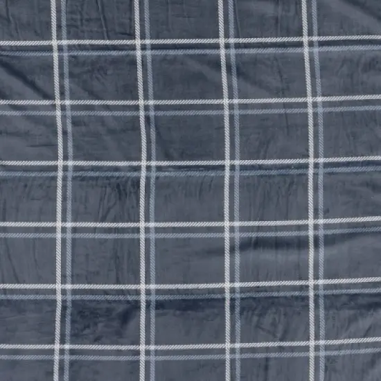 Printed Plush Throw with Faux Shearling Reverse - Threshold&trade; image {4}