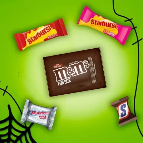 M&M's, Snickers, Starburst & 3Musketeers Halloween Variety Pack - 67.97oz/225ct image {2}
