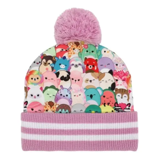 Squishmallows Youth Beanie and Gloves Set image {1}