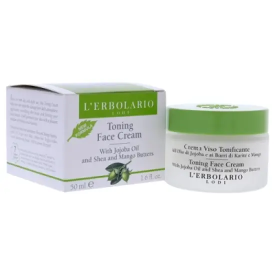 L'Erbolario Toning Face Cream - Face Cream Moisturizer - 1.6 oz image {1}