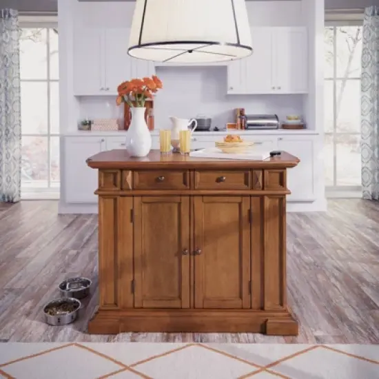 Kitchen Island Wood/Cottage Oak - Home Styles image {4}