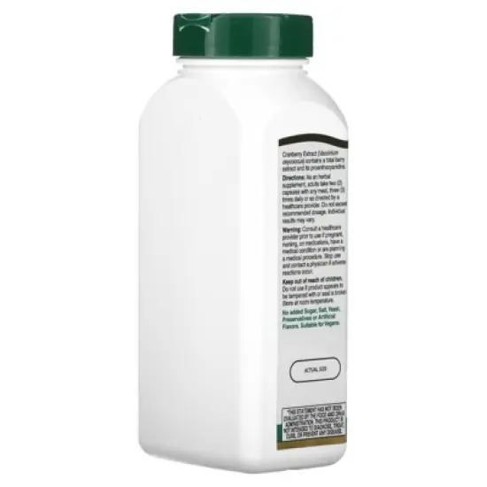 21st Century Cranberry Extract, Standardized, 200 Vegetarian Capsules image {2}