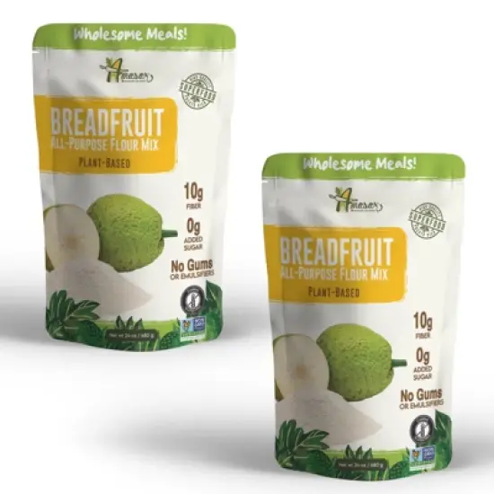 Amasar All-Purpose Breadfruit Baking Mix, Gluten Free Made with Breadfruit & Cassava Flour, 9g of Fiber per Serving, 24 Oz image {8}