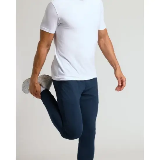 Men's Dark Heather Navy Active Joggers - True Classic image {8}