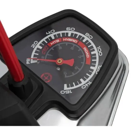 Schwinn Cyclone Max Floor Pump - Gray image {4}