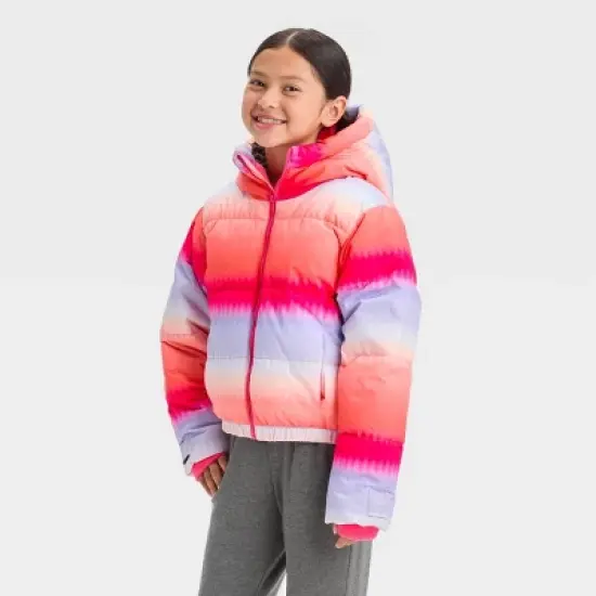 Girls' Puffer Jacket - All in Motion&trade; image {3}