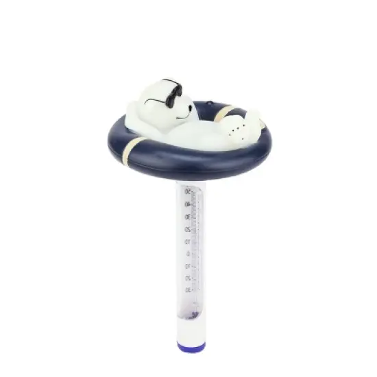 Northlight 8.25" Polar Bear Floating Swimming Pool Thermometer image {1}
