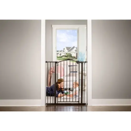 Regalo Bronze Arched Decor Extra Tall Safety Gate image {2}