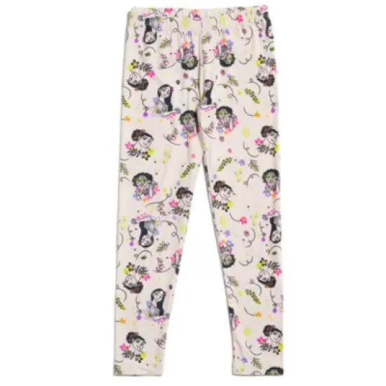 Disney Encanto Isabela Luisa Mirabel Sequin Pullover Fleece Hoodie and Leggings Outfit Set Little Kid to Big Kid image {2}