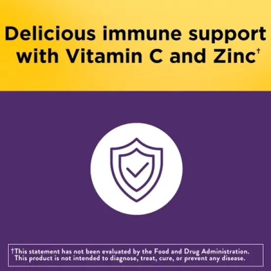 Nature Made Elderberry with Vitamin C and Zinc for Immune Support Gummies - Raspberry image {5}