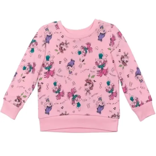 DreamWorks Trolls Poppy Girls Sweatshirt Little Kid to Big Kid  image {7}