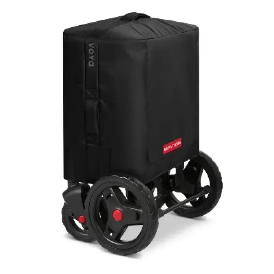 Radio Flyer Voya Stroller Wagon Accessory Travel Cover - Black image {5}