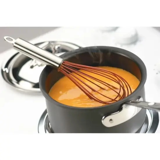 Cuisipro 10 Inch Silicone Balloon Whisk, Red image {3}