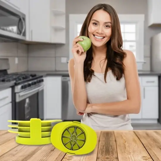 Cheer Collection 3-in-1 Fruit and Vegetable Slicer and Corer image {3}
