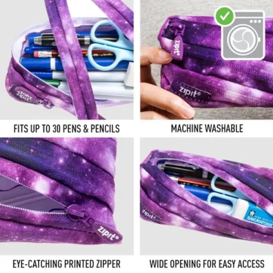 ZIPIT Galaxy Pencil Case image {3}