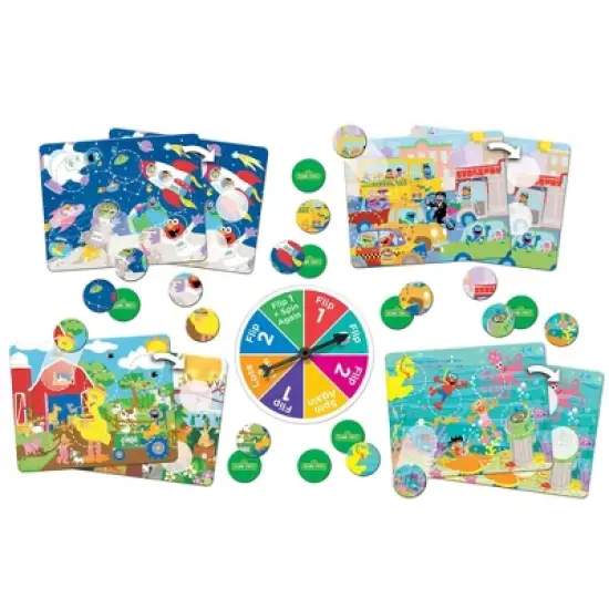 MasterPieces Kids Games - Sesame Street Spot the Dot Matching Game image {2}