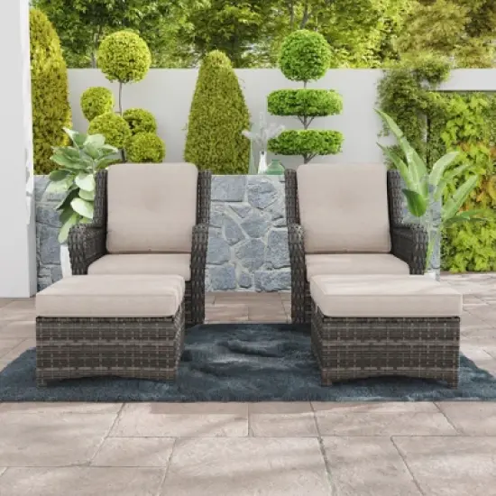 UPTIOT 5-Piece Seating Group with Cushions image {4}