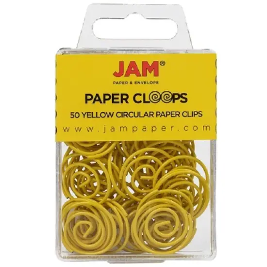 JAM Paper 50pk Circular Paper Clips image {12}