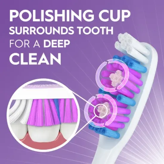 Oral-B Vivid Advanced Whitening Manual Toothbrush - Soft image {3}