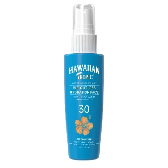 Hawaiian Tropic Weightless Hydration Water Face Mist Sunscreen - SPF 30 - 2.1oz image {7}