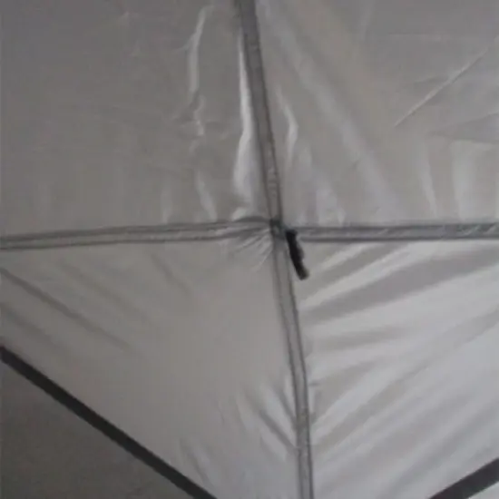 Outsunny 3-4 Person Pop Up Tent, Tents for Camping with Mesh Windows, Zipped Door, Floor, Hang Hook & Portable Carry Bag, Silver image {4}