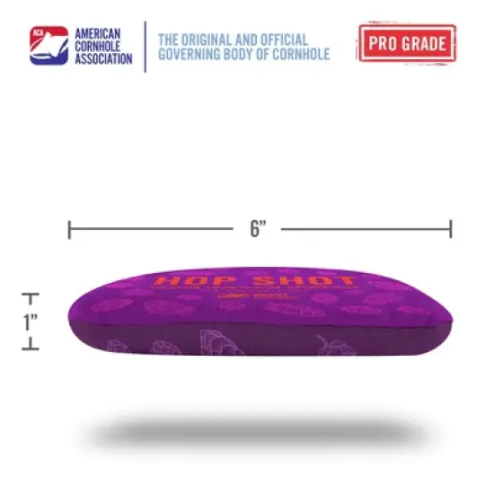 Hop Shot Synergy Pro Purple Cornhole Bags (Set of 4) image {3}