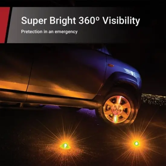 GT-Lite LED Roadside Emergency Beacon Yellow image {6}