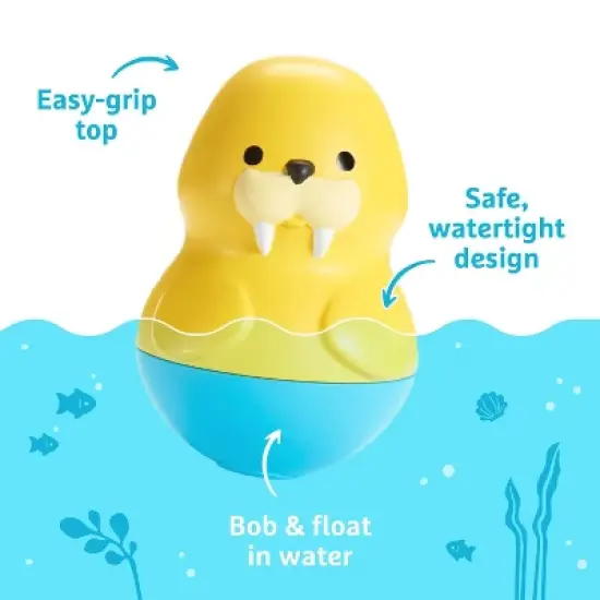 Munchkin Bath Bobbers Floating Mold-Free Marine Animal Tub Toys for Babies & Toddlers image {1}