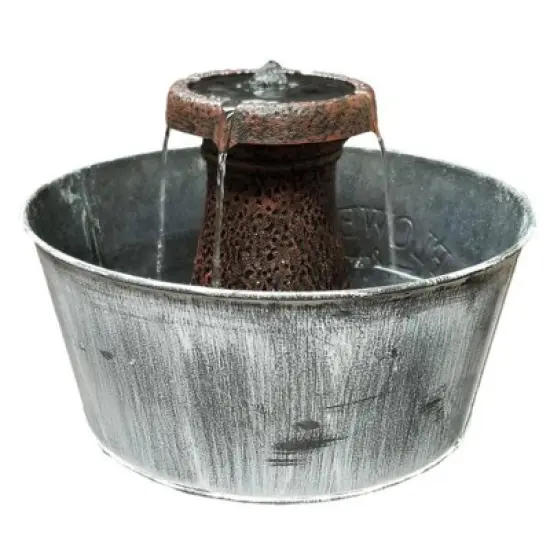 6.75" Outdoor Resin Piccolo Fountain - Bernini image {1}