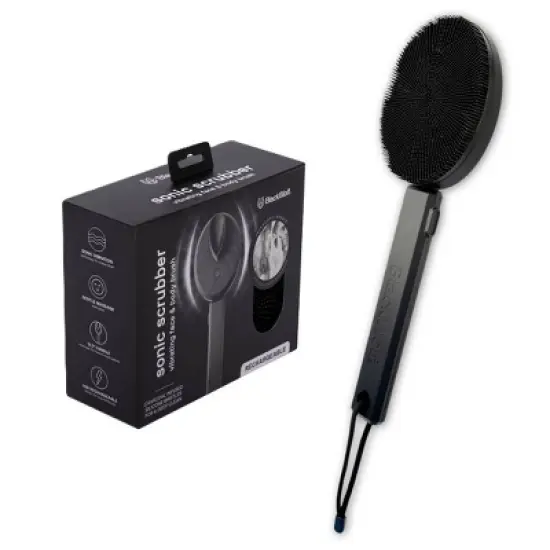 Black Wolf Sonic Scrubber - Powered Body and Face Brush image {7}