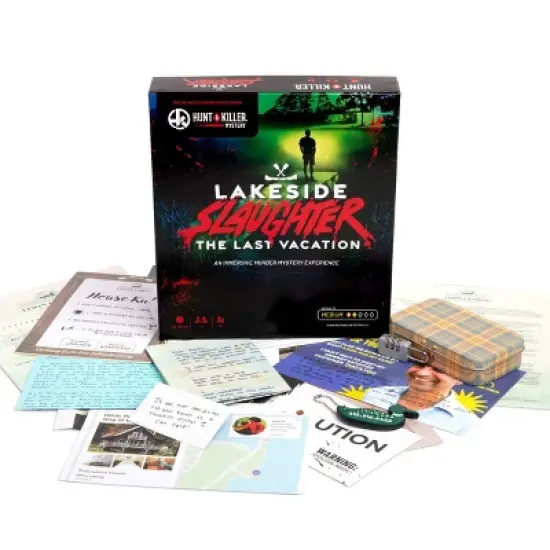 Hunt A Killer Lakeside Slaughter Board Game image {8}